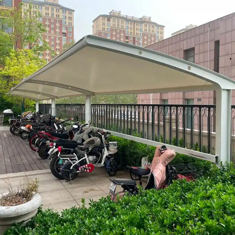 永康市膜结构电动车棚